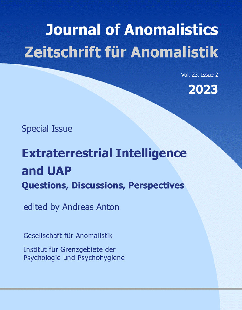 Journal of Anomalistics Vol. 23 (2023) No. 2