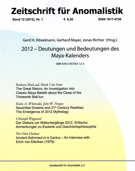 Zeitschrift für Anomalistik Band 12 (2012) Nr. 1