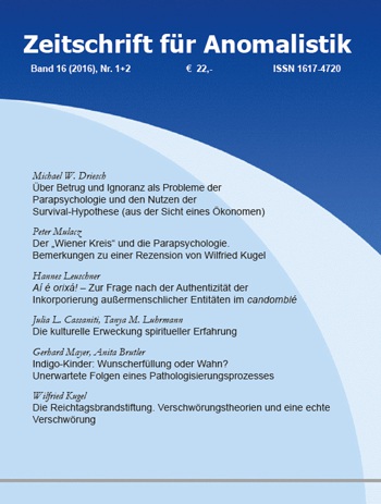 Cover of the ZfA